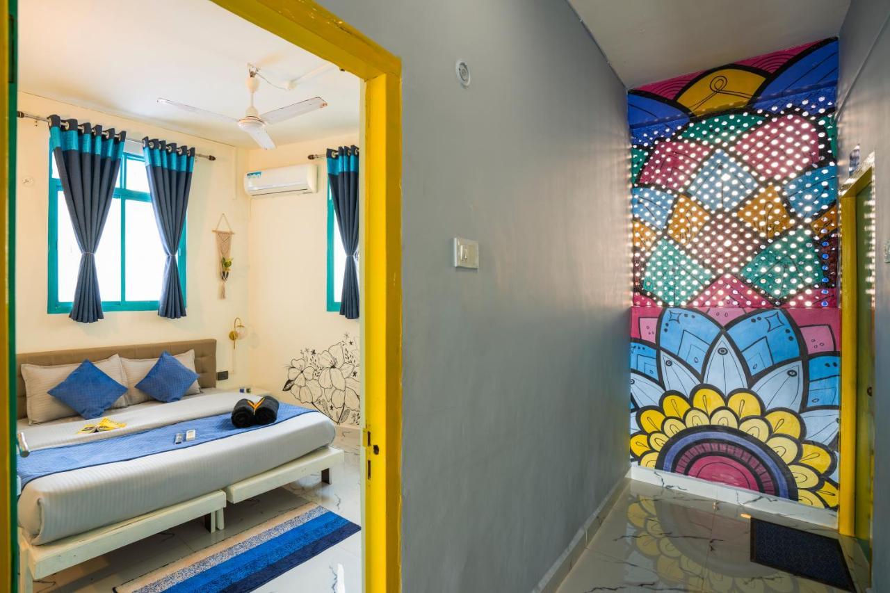 Shalom Backpackers Anjuna Goa Zewnętrze zdjęcie