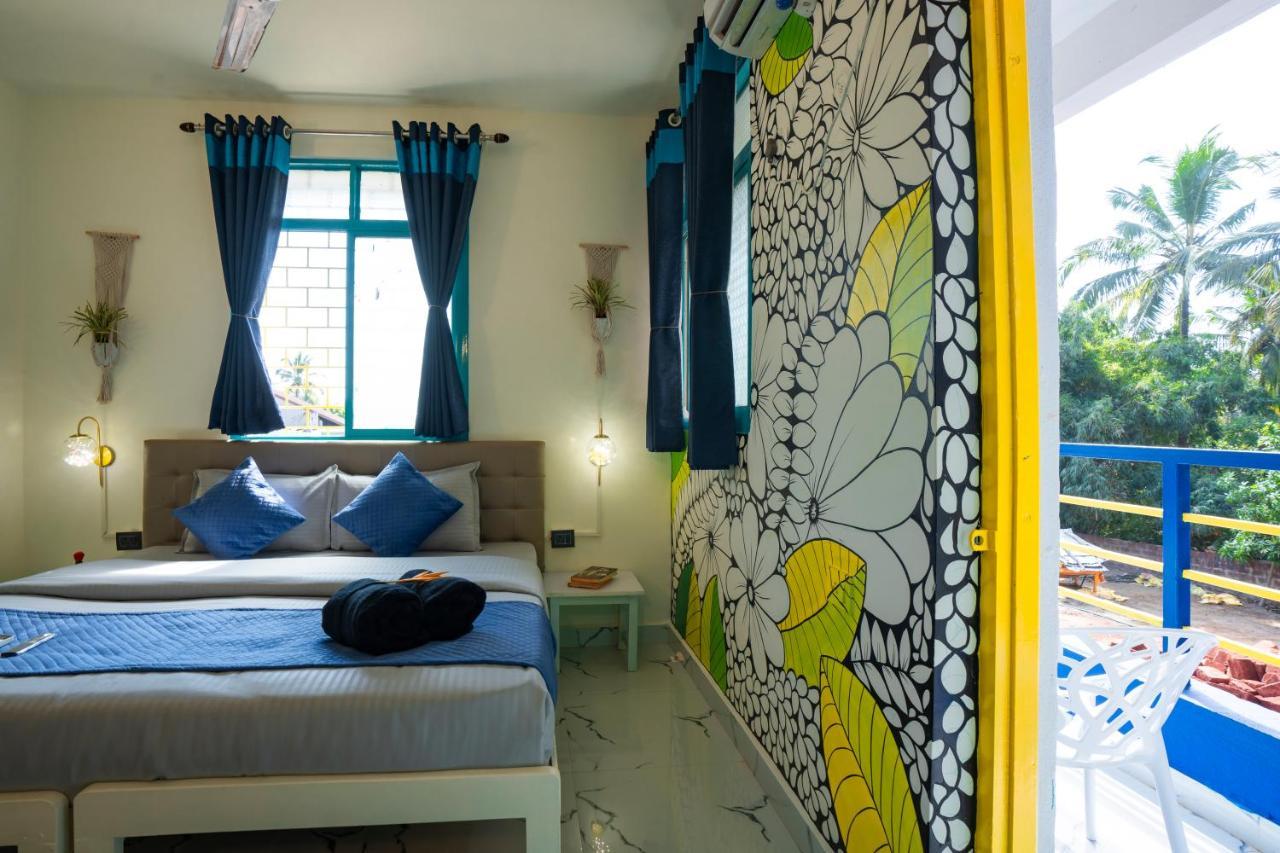 Shalom Backpackers Anjuna Goa Zewnętrze zdjęcie